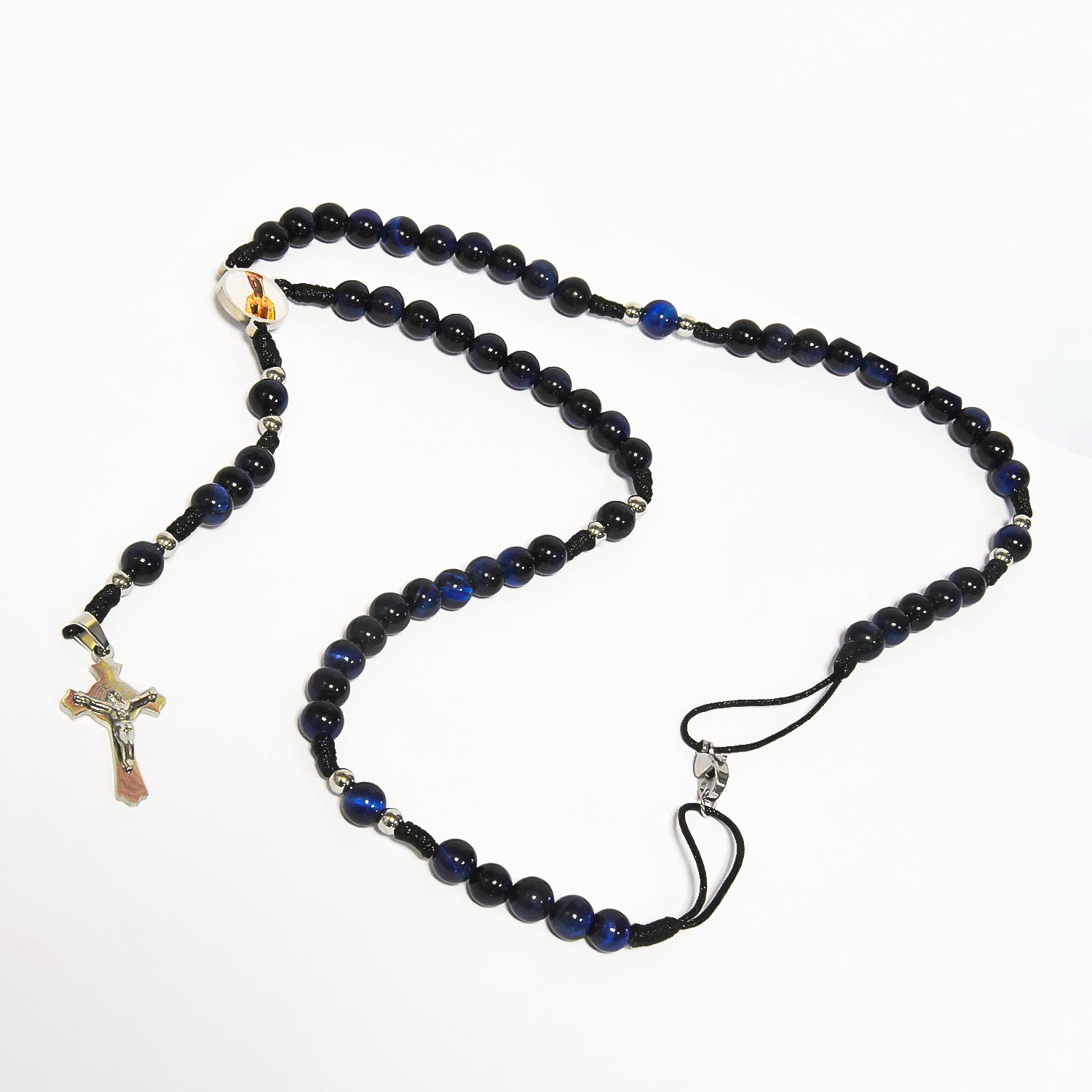 Rosario Ojo de Halcón azul