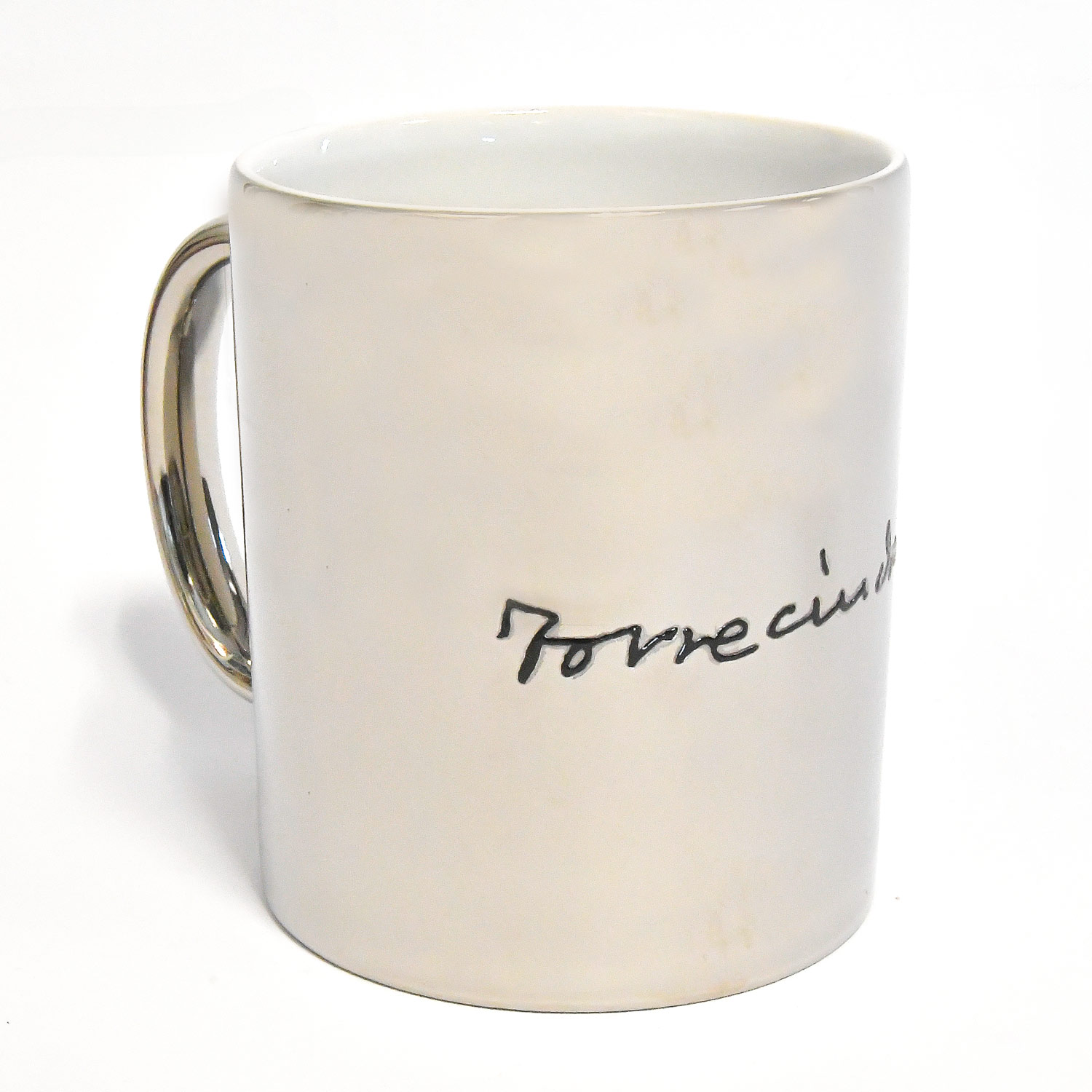 Taza metalizada Torreciudad (12 x 10 cm)