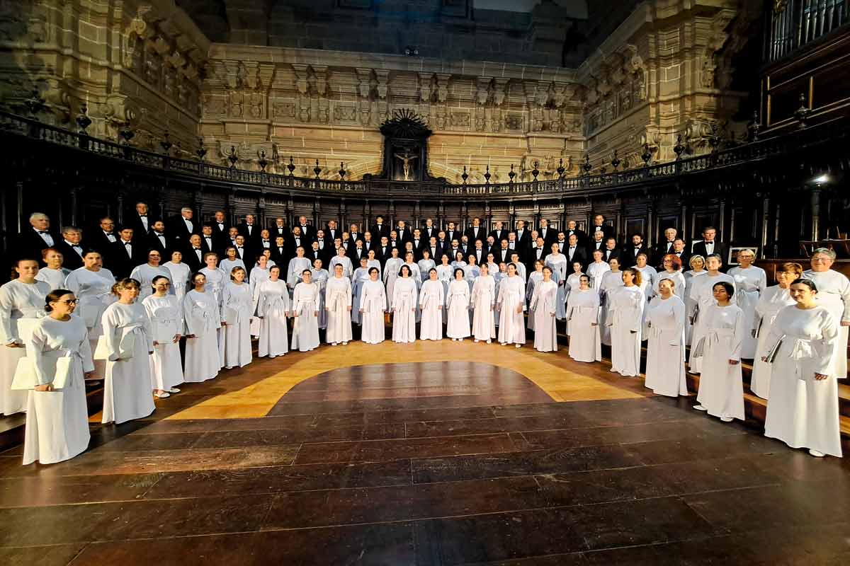 Concierto del Orfeón Donostiarra con ocasión del 50 aniversario de Torreciudad